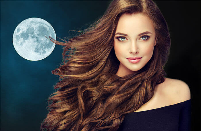 El mejor momento para cortar pelo en función ciclo lunar